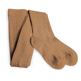 Strømpebukse lurex caramel - Collegien