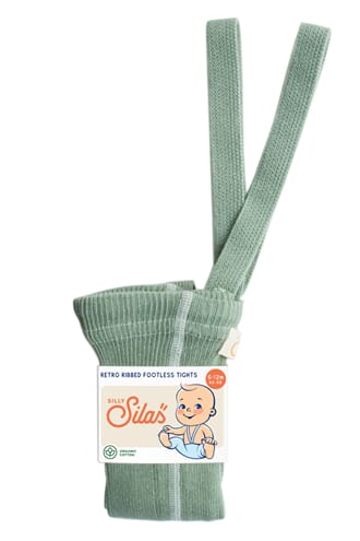 Leggings med seler Matcha Oat Latte - Silly Silas