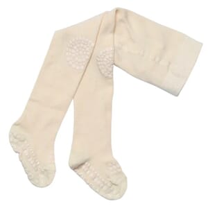 Bamboo Crawling Tights Off White - GoBabyGo