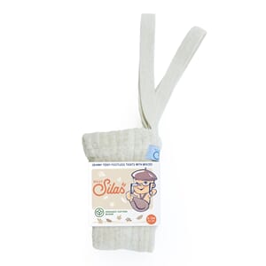 Granny Teddy Leggings med seler Cream Blend - Silly Silas