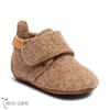 Home shoes wool Camel - Bisgaard