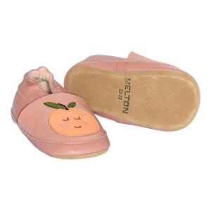 Orange Leather Slippers rose dawn - MP