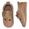 Owl Leather Slippers biscuit - MP