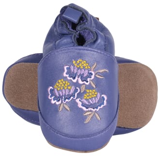 Leather shoe Embroidery Flowers - Melton