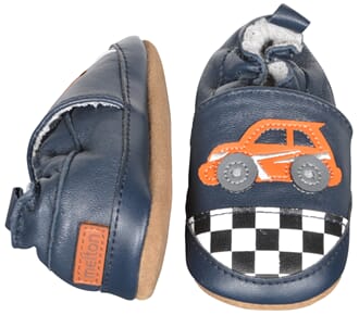 Leather shoe Race Car - Melton