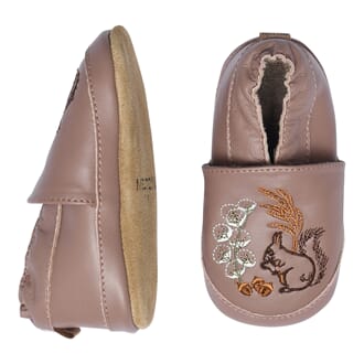 Leather slippers autumn Burlwood - MP