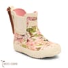 Baby Rubber Boot basic creme-flowers - Bisgaard
