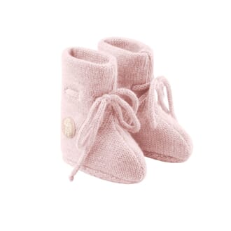 Babytøfler basic rosa - Lillelam