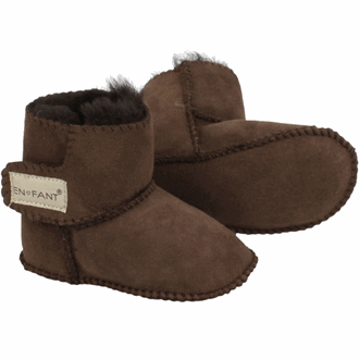 Sheepskin Bootee brown - En Fant