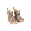 Roi Printed Rain Boot stripe la mer - Konges Sløjd