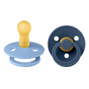 Bibs Colour str 2 (2 pk) Sky Blue & Blue Steel