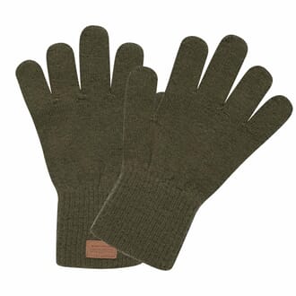 Wool gloves army - Melton