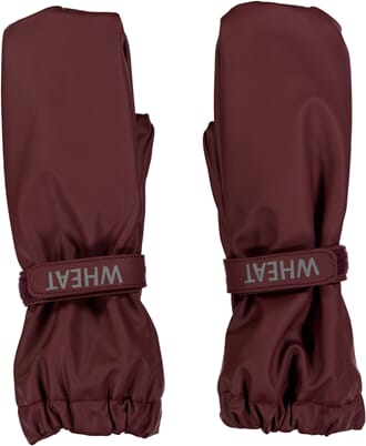 Rain Mittens Rily maroon - Wheat