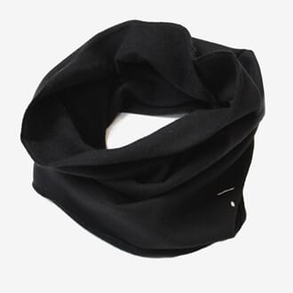 Endless Scarf Nearly Black - Gray Label