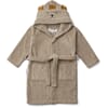 Lily bath robe Lion stone beige - Liewood